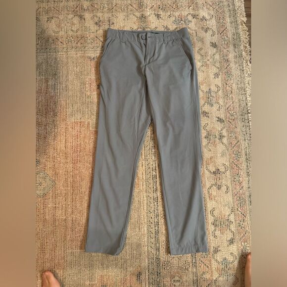 Men's Under Armour Drive Pants - Steel / Halo Gray - 30/32 - Picture 3 of 9